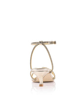 Verali Ally Kitten Heel Sandals Champagne Gold