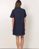 Adorne Erin Shirt Dress Denim