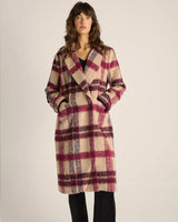 Fate + Becker Harlow Longline Coat Check