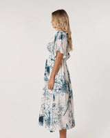 Fate + Becker Solstice Palms Midi Dress