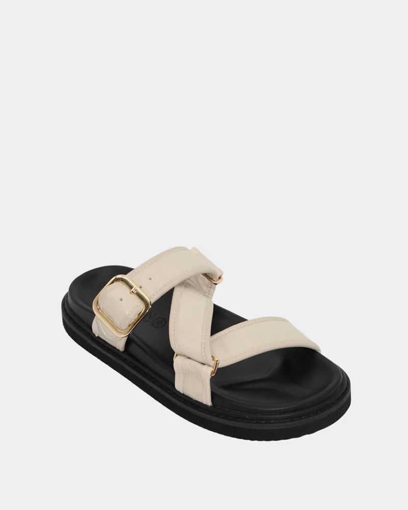 Human Shoes Maria Leather Slides