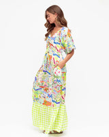 Label of Love La Dolce Vita Printed Maxi Dress