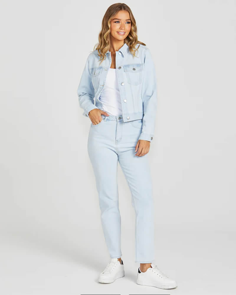 Sass Nat Jeans Slim Straight Leg