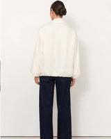 Adorne Aude Funnel Neck Cupro Jacket