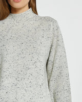 Betty Basics Carlin Cream Knit Sweat