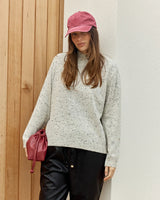 Betty Basics Carlin Cream Knit Sweat