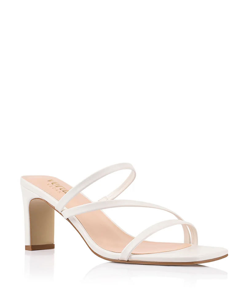 Verali Ginny Strappy Shaved Block Heel Mules