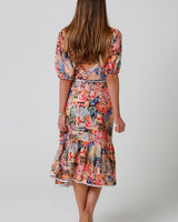 Dreamcatcher Hannah Midi Dress Floral Print