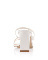 Verali Ginny Strappy Shaved Block Heel Mules
