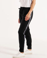 Betty Basics Heidi Animal Stripe Jogger Pants