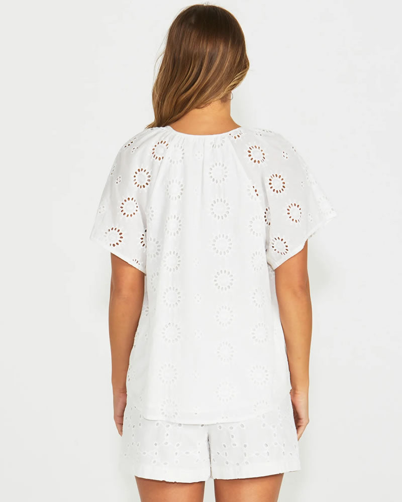 Sass Kirby Short Sleeve Top