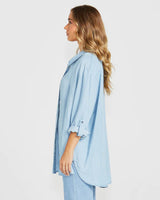 Sass Davie  Oversize Button Thru Shirt