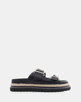 Billini Alder Platform Slides Black
