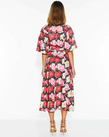 Fate + Becker The Lyrical Midi Dress Oscar Floral