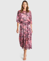 Fate + Becker Phenomenon Dress Peony Pink