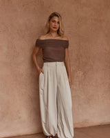 Sass Jordan Off Shoulder Top