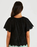 Sass Ani Short Sleeve Blouse