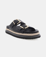 Billini Alder Platform Slides Black