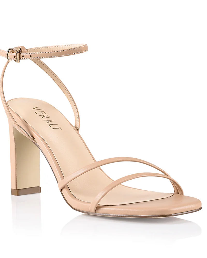 VERALI KIMMY SLIM STRAPPY SHAVED HEELS