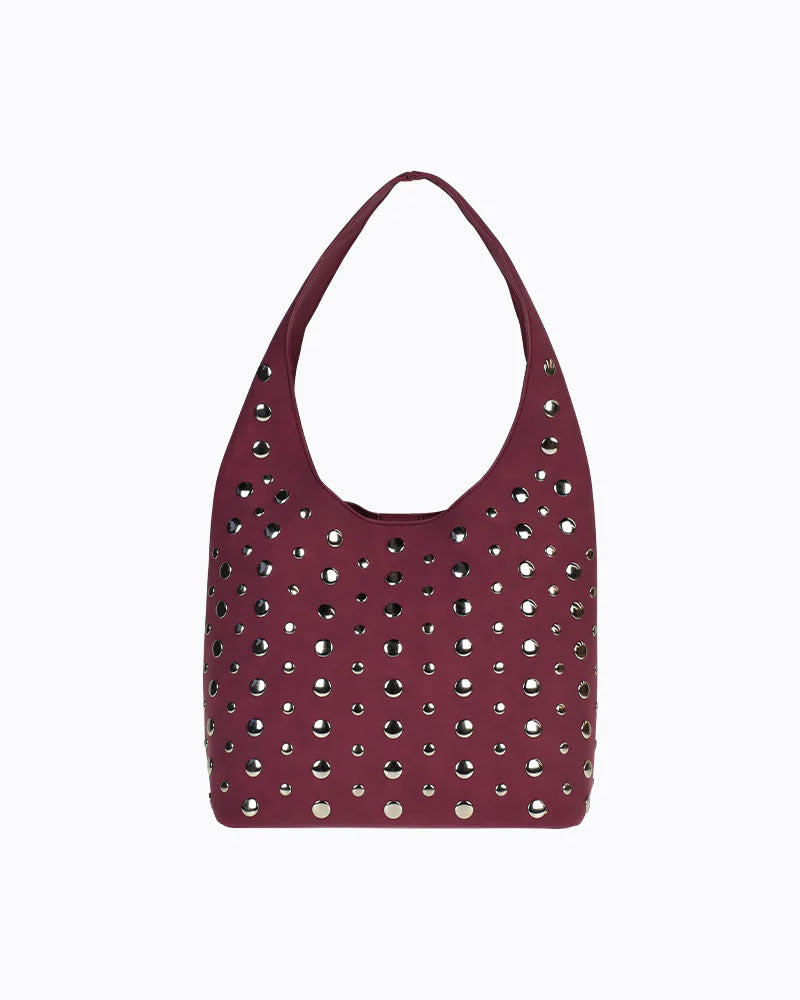 Peta + Jain Yoko Studded Hobo Tote Bag