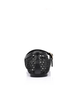 Verali Eunice Mary Jane Weave Flats Black