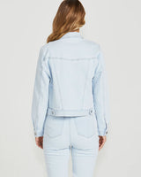Sass Darcy Denim Jacket 96 Bleached Wash