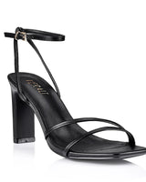 VERALI KIMMY SLIM STRAPPY SHAVED HEELS