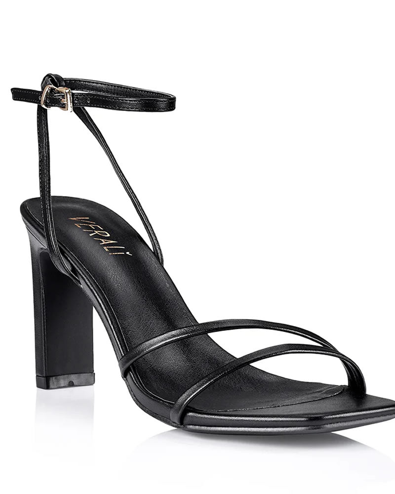 VERALI KIMMY SLIM STRAPPY SHAVED HEELS