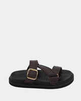 Human Shoes Maria Leather Slides