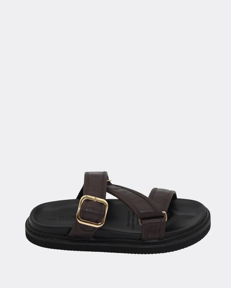 Human Shoes Maria Leather Slides