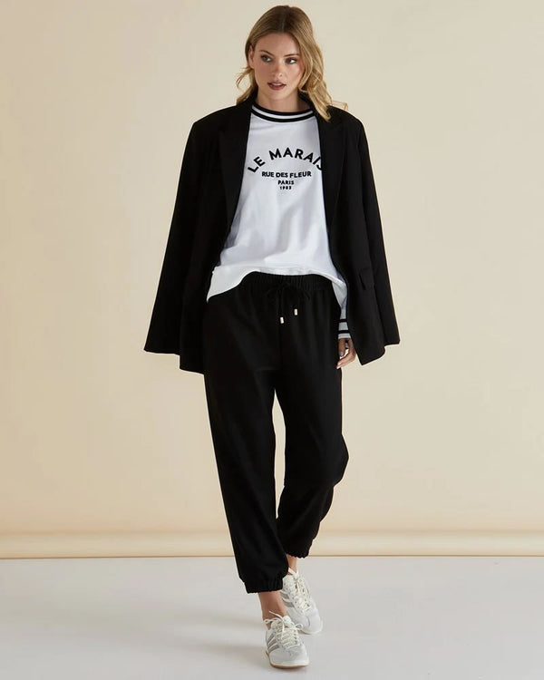  Betty Basics Seattle Black Jogger pants