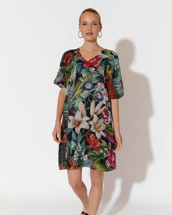  Adorne Bailee Short Dress Floral