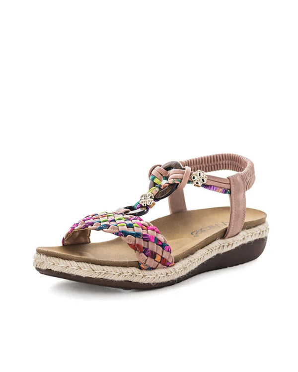  Wilde Shoes Sharleen Multi Colour Strappy Sandals