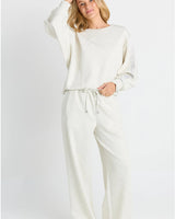 Betty Basics Marcy Grey Marle Trackpants