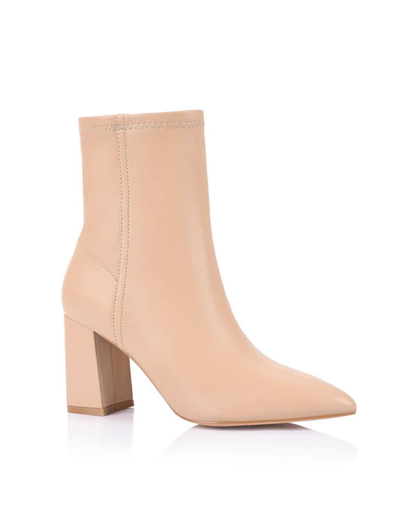  Verali Max Stretch Ankle Boots Beige