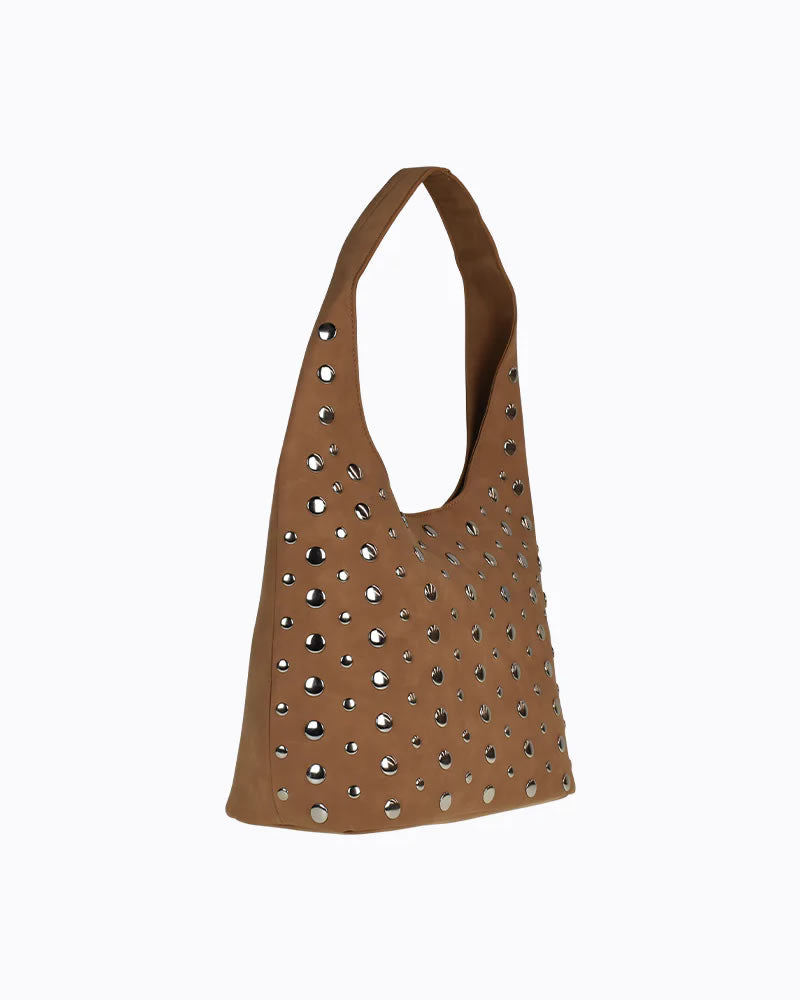 Peta + Jain Yoko Studded Hobo Tote Bag
