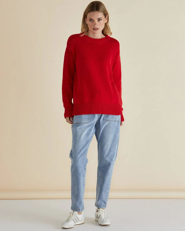  Betty Basics Andy Red Sweater