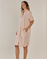 Betty Basics Dawson Denim Dress Pink
