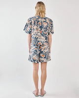 Sass Jana Blouse Wild Orchid Navy