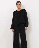 Adorne Asani Wide Leg pants Black