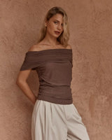 Sass Jordan Off Shoulder Top