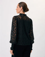 Adorne Olivia Long Sleeve Lace Top