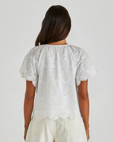 Sass Ani Short Sleeve Blouse