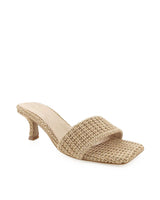 Billini Olga Natural Raffia Heel Mules