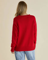 Betty Basics Andy Red Sweater