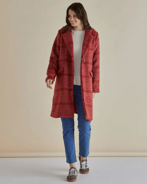  Betty Basics Wanda Coat Rouge Red