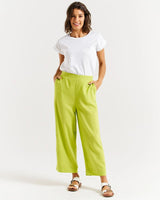 Betty Basics Parker Pants Lime Green