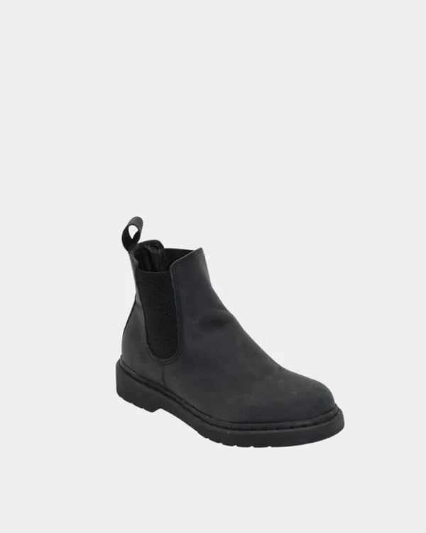  Human Shoes Naples Black Crazy Horse Ankle Boots