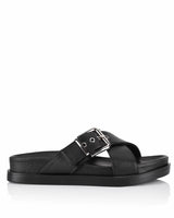 Verali Oscar Black Chunky Slides