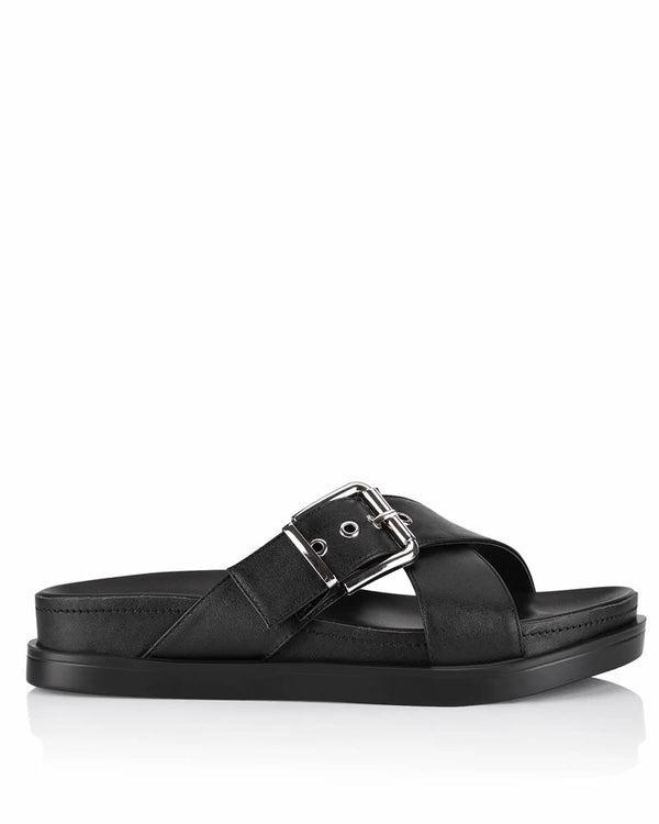  Verali Oscar Black Chunky Slides